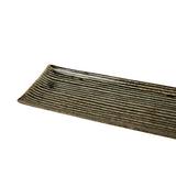 Darrahopens Furniture > Dining > Buffets & Sideboards Sashimi Plate 33.2cm Green Contour Glaze