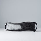 Darrahopens Furniture > Dining > Buffets & Sideboards Sashimi Plate 33cm Gunmetal Glaze