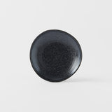 Darrahopens Furniture > Dining > Buffets & Sideboards Saucer Organic Shape 13.5cm Kanso Matte Black Glaze