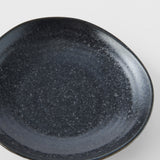 Darrahopens Furniture > Dining > Buffets & Sideboards Saucer Organic Shape 13.5cm Kanso Matte Black Glaze