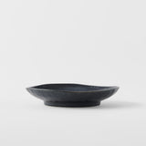 Darrahopens Furniture > Dining > Buffets & Sideboards Saucer Organic Shape 13.5cm Kanso Matte Black Glaze
