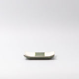 Darrahopens Furniture > Dining > Buffets & Sideboards Saucer Reeded Oribe 12cm Checkerboard Glaze