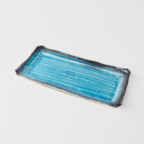 Darrahopens Furniture > Dining > Buffets & Sideboards Serving Platter 42cm Sky Blue Glaze