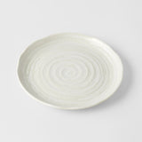 Darrahopens Furniture > Dining > Buffets & Sideboards Side Plate 21.5cm White Spiral Glaze