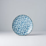 Darrahopens Furniture > Dining > Buffets & Sideboards Side Plate Organic 19cm Blue Daisy Glaze