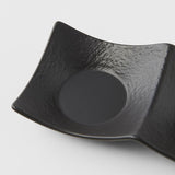 Darrahopens Furniture > Dining > Buffets & Sideboards Two Section Sauce Dish Matt Black Glaze