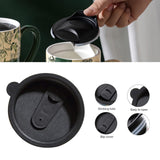 Darrahopens Furniture > Dining > Dining Set 2X High-Fired Ceramic Porcelain Mug with Travel Lid 600ml Vintage Floral GREEN