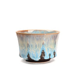 Darrahopens Furniture > Dining > Dining Set Blue 225ml Ceramic Kiln Glazed Coffee Latte Art Cup - Retro Style Matcha Bowl