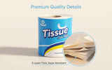 Darrahopens Furniture > Dining > Dining Set One-year Supply Large Carton Household Virgin Wood Pulp Toilet Paper