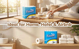 Darrahopens Furniture > Dining > Dining Set One-year Supply Large Carton Household Virgin Wood Pulp Toilet Paper