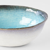Darrahopens Furniture > Dining > Dining Tables Bowl Oval 17cm Sky Blue Glaze