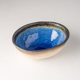 Darrahopens Furniture > Dining > Dining Tables Bowl Oval 17x13cm Cobalt Blue Glaze