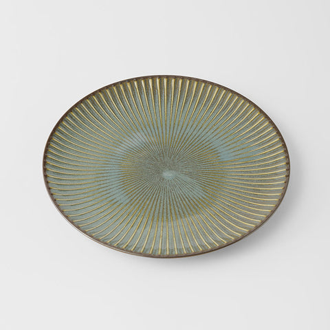 Darrahopens Furniture > Dining > Dining Tables Dinner Plate 23.5cm Green Sendan Glaze