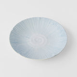 Darrahopens Furniture > Dining > Dining Tables Dinner Plate 24.5cm Ice Blue Glaze