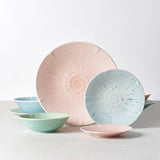 Darrahopens Furniture > Dining > Dining Tables Dinner Plate 24.5cm Ice Pink Glaze