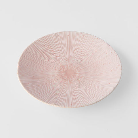Darrahopens Furniture > Dining > Dining Tables Dinner Plate 24.5cm Ice Pink Glaze