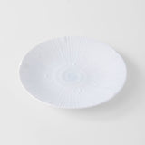 Darrahopens Furniture > Dining > Dining Tables Dinner Plate 24.5cm Ice White Glaze