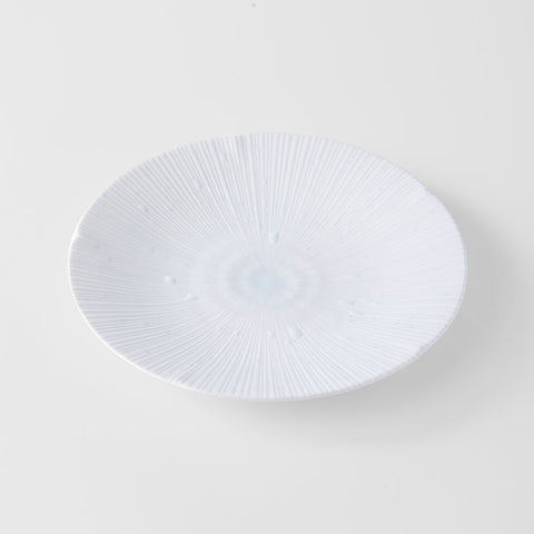 Darrahopens Furniture > Dining > Dining Tables Dinner Plate 24.5cm Ice White Glaze