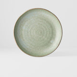 Darrahopens Furniture > Dining > Dining Tables Dinner Plate 24cm Green Fade Glaze