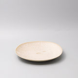 Darrahopens Furniture > Dining > Dining Tables Dinner Plate 25cm White Fade Glaze