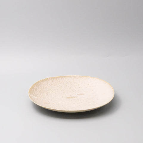 Darrahopens Furniture > Dining > Dining Tables Dinner Plate 25cm White Fade Glaze