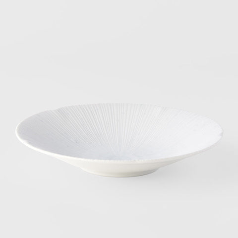 Darrahopens Furniture > Dining > Dining Tables Pasta Bowl 22.5cm Ice White Glaze