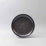 Darrahopens Furniture > Dining > Dining Tables Plate High Rim 22cm Midnight Pearl Glaze