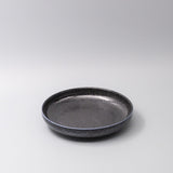 Darrahopens Furniture > Dining > Dining Tables Plate High Rim 22cm Midnight Pearl Glaze