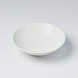 Darrahopens Furniture > Dining > Dining Tables Ramen Bowl 24.5cm White Star Glaze