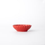 Darrahopens Furniture > Dining > Dining Tables Sauce Dish 7.5cm Chrysanthemum Round Scarlet Glaze