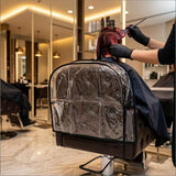 Darrahopens Furniture > Dining > Kitchen & Dining Chairs 3Pcs Salon Chair Cover, PVC Clear Chair Back Covers, Waterproof Salon Chair Covers Protectors, Soft Salon Chair Back Cover, Fits Most Standard Salon Chairs Office Chairs, 20"x 15.7"x 4.7" - Pink - Size 20in