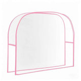 Darrahopens Furniture > Dining > Kitchen & Dining Chairs 3Pcs Salon Chair Cover, PVC Clear Chair Back Covers, Waterproof Salon Chair Covers Protectors, Soft Salon Chair Back Cover, Fits Most Standard Salon Chairs Office Chairs, 20"x 15.7"x 4.7" - Pink - Size 20in