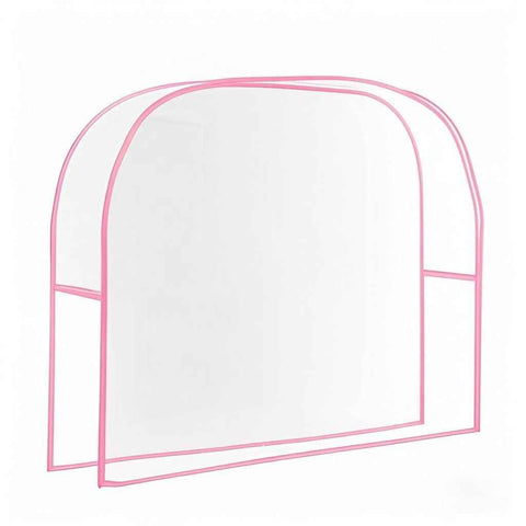 Darrahopens Furniture > Dining > Kitchen & Dining Chairs 3Pcs Salon Chair Cover, PVC Clear Chair Back Covers, Waterproof Salon Chair Covers Protectors, Soft Salon Chair Back Cover, Fits Most Standard Salon Chairs Office Chairs, 20"x 15.7"x 4.7" - Pink - Size 20in