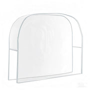 Darrahopens Furniture > Dining > Kitchen & Dining Chairs 3Pcs Salon Chair Cover, PVC Clear Chair Back Covers, Waterproof Salon Chair Covers Protectors, Soft Salon Chair Back Cover, Fits Most Standard Salon Chairs Office Chairs, 20"x 15.7"x 4.7" - Clear - Size 20in