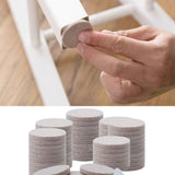 Darrahopens Furniture > Dining > Kitchen & Dining Chairs Felt Pad Furniture Floor Protector Pads Self Adhesive Round Heavy Duty - 50PCS
