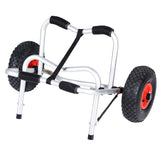 Darrahopens Furniture > Dining > Kitchen & Dining Trolleys Samland Trolley Cart with Wheels Carrier for Kayak Canoe-TrolleyB