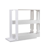 Darrahopens Furniture > Dining > Kitchen & Dining Trolleys Slide Cabinet Organiser Rack Storage Pantry Kitchen Shelf Spice Jars Can Holder
