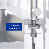 Darrahopens Furniture > Dining > Kitchen Sinks Cold Water Faucet for Kitchen with 304 Stainless Steel Nuts, cold water use, stainless steel construction, daily sink use In Australia - Darrahopens
