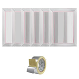Darrahopens Furniture > Dining > Kitchen Sinks VEVOR Screen Printing Kit, 6 Pieces Aluminum Silk Screen Printing Frames, 25.4 x 35.6 cm Silk Screen Printing Frame with 110 Count Mesh, High Tension Nylon Mesh and Sealing Tape for T-shirts DIY