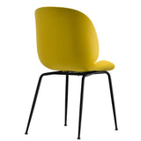 darrahopens Furniture > Dining Meryll Yellow Curvy Beetle Dining Chair Set of 2