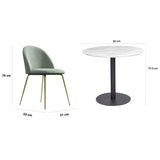 darrahopens Furniture > Dining Mint Audrey Taylor Black 5 Piece Dining Set