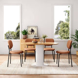 Darrahopens Furniture > Dining Tan Temptation Chair Duo
