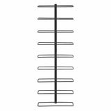 Darrahopens Furniture > Dining > Wine Racks Artiss Wall Mounted Wine Rack 9 Bottles Display Storage Organizer Metal Black