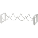 Darrahopens Furniture > Dining > Wine Racks Iron Wine Rack Bottle Holder Metal Display Stand Tabletop Decorative Storage - White