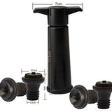 Darrahopens Furniture > Dining > Wine Racks red Wine Vacuum Pump with Preserver Stopper, Wine Fresh Keeping Set
