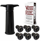 Darrahopens Furniture > Dining > Wine Racks red Wine Vacuum Pump with Preserver Stopper, Wine Fresh Keeping Set