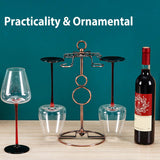 Darrahopens Furniture > Dining > Wine Racks Wine Glass Rack Countertop Freestanding Stemware Rack Wine Glass Stand Racks