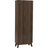 Darrahopens Furniture Hirado Tall Shoe Cabinet - Cocoa