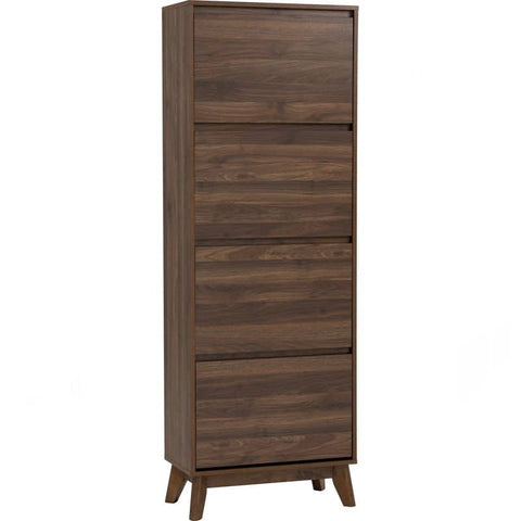 Darrahopens Furniture Hirado Tall Shoe Cabinet - Cocoa