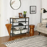 Darrahopens Furniture > Living Room 5 Tier Shoe Bench